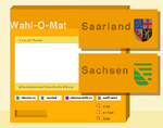 Wahl-O-Mat 2004 - Version zu den Landtagswahlen im Saarland und in Sachsen